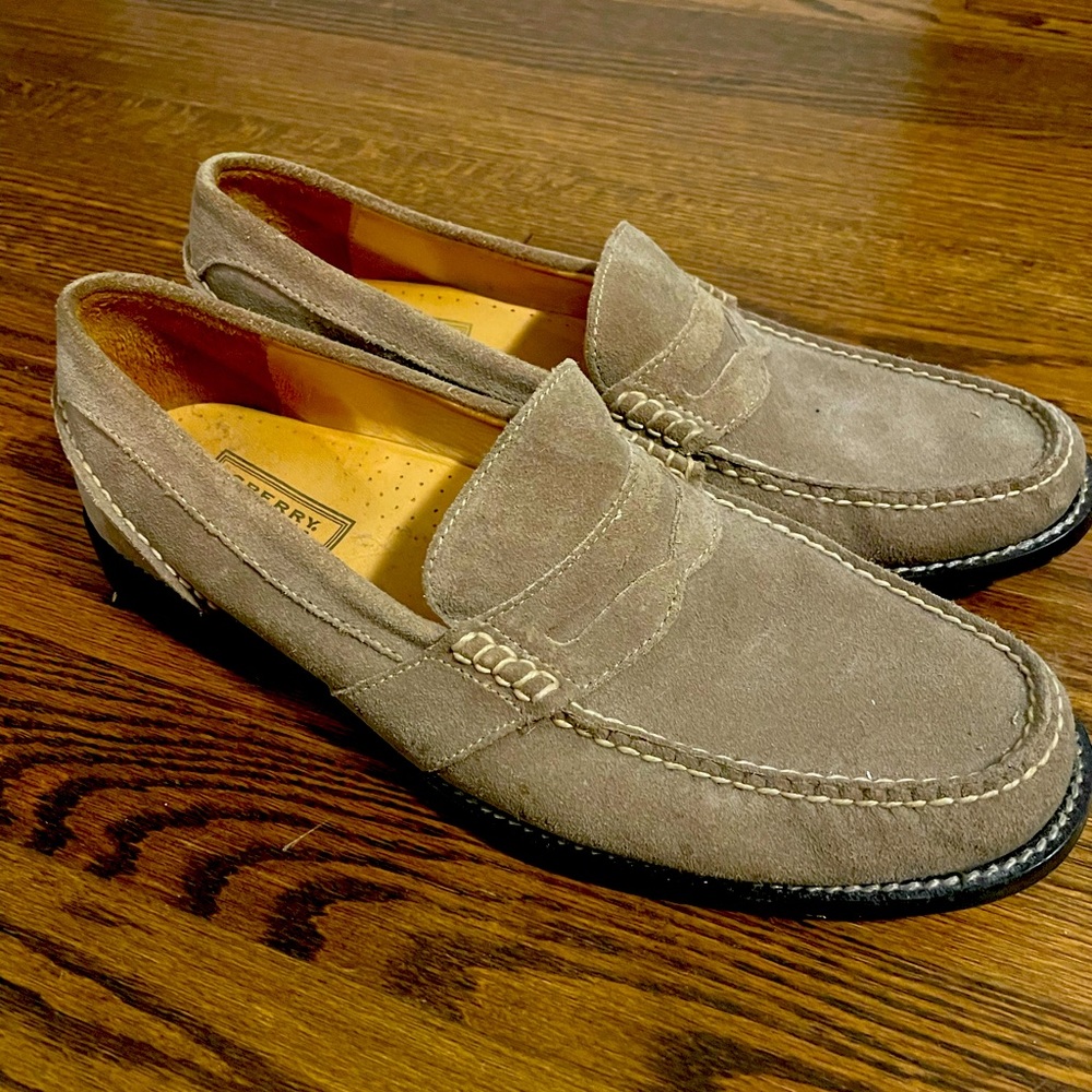 Sperry Gold Cup Suede Loafers